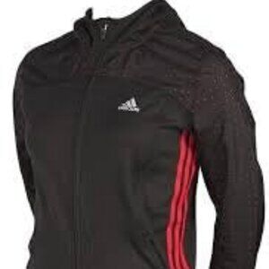 adidas Women's Response Icon Hoodie III (Black, Small)